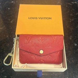 Louis Vuitton cherry empreinte key pouch